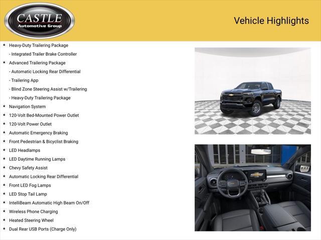 new 2025 Chevrolet Colorado car, priced at $41,339