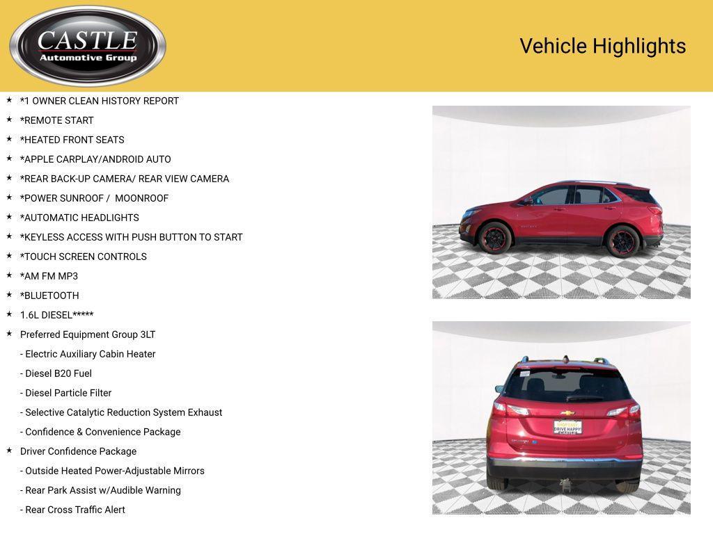 used 2018 Chevrolet Equinox car, priced at $13,167
