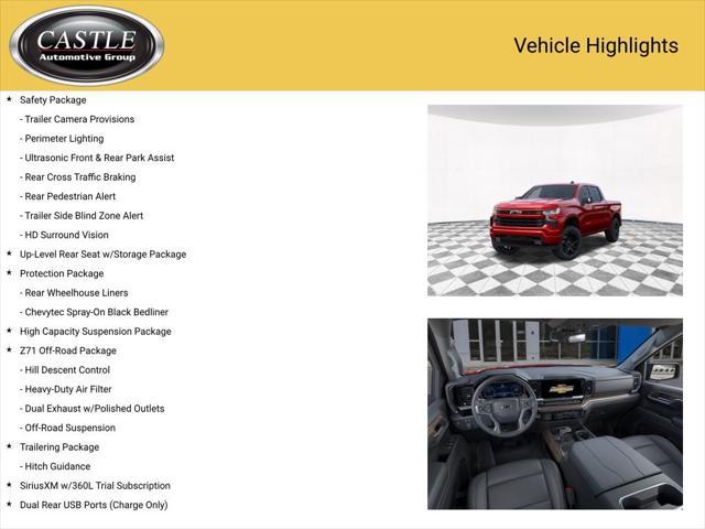 new 2025 Chevrolet Silverado 1500 car, priced at $57,381