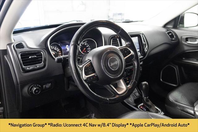 used 2018 Jeep Compass car, priced at $18,477