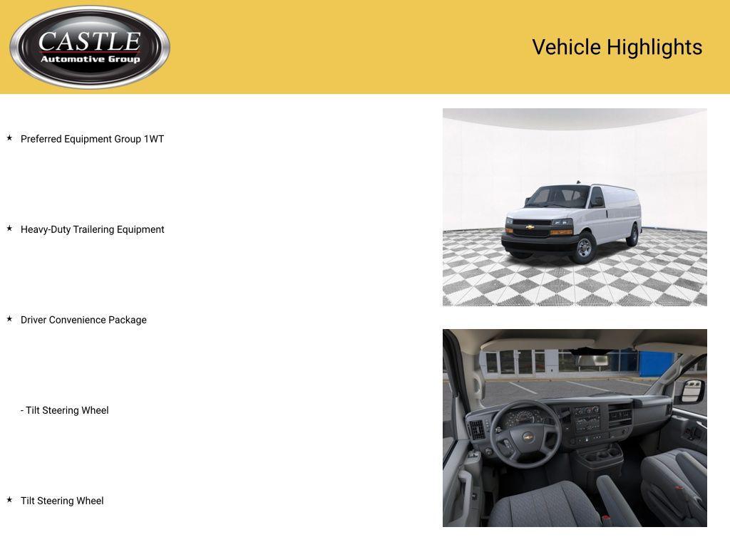 new 2025 Chevrolet Express 3500 car, priced at $52,685