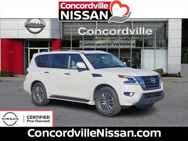 used 2024 Nissan Armada car, priced at $57,349