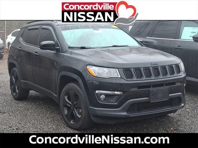 used 2021 Jeep Compass car, priced at $18,592