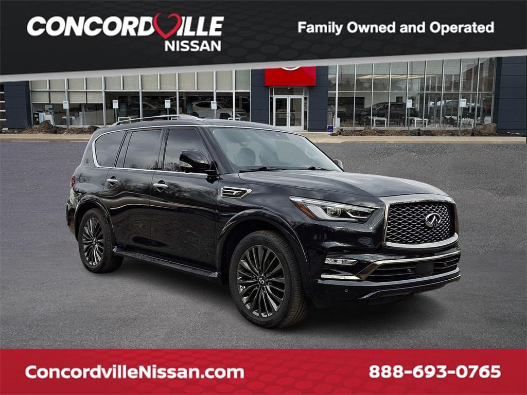 used 2023 INFINITI QX80 car, priced at $48,500