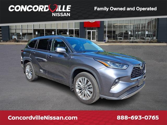 used 2023 Toyota Highlander car, priced at $45,000
