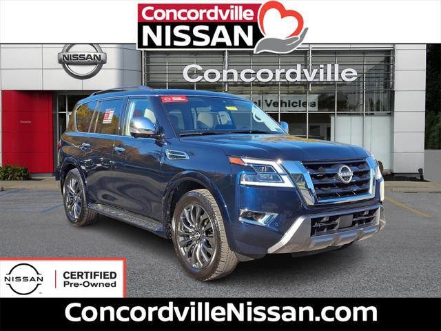 used 2024 Nissan Armada car, priced at $53,522