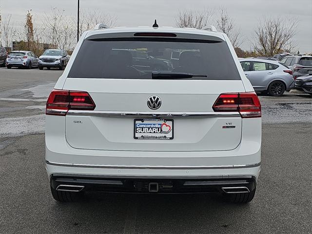 used 2019 Volkswagen Atlas car, priced at $25,000