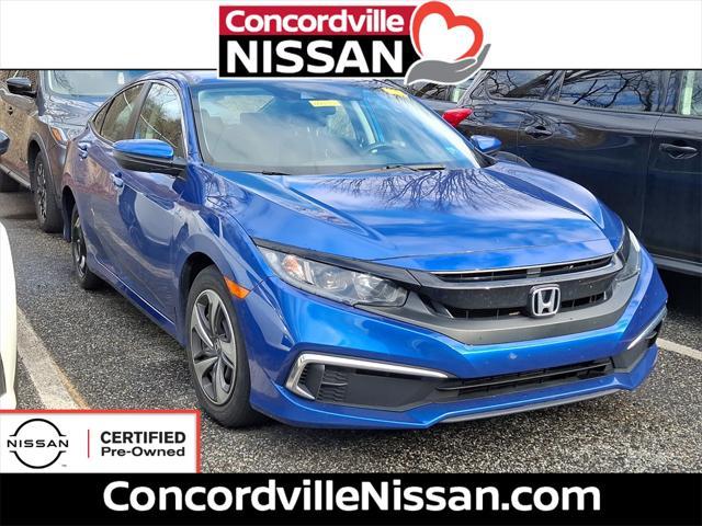 used 2021 Honda Civic car, priced at $19,990