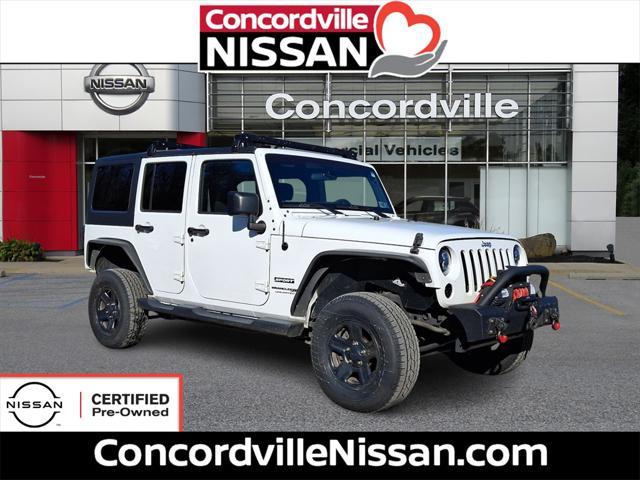 used 2018 Jeep Wrangler JK Unlimited car, priced at $19,690