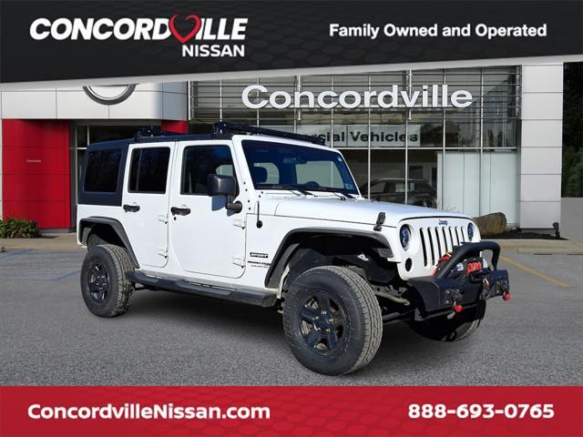 used 2018 Jeep Wrangler JK Unlimited car, priced at $19,690