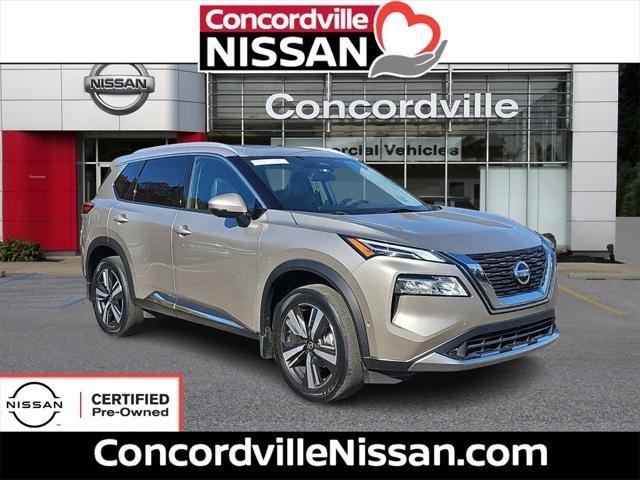 used 2021 Nissan Rogue car, priced at $28,095