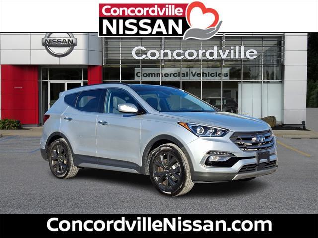 used 2017 Hyundai Santa Fe Sport car, priced at $16,350