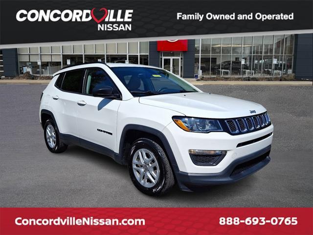 used 2018 Jeep Compass car, priced at $12,778