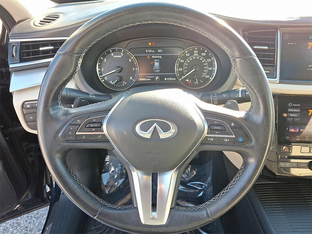 used 2021 INFINITI QX50 car, priced at $23,977