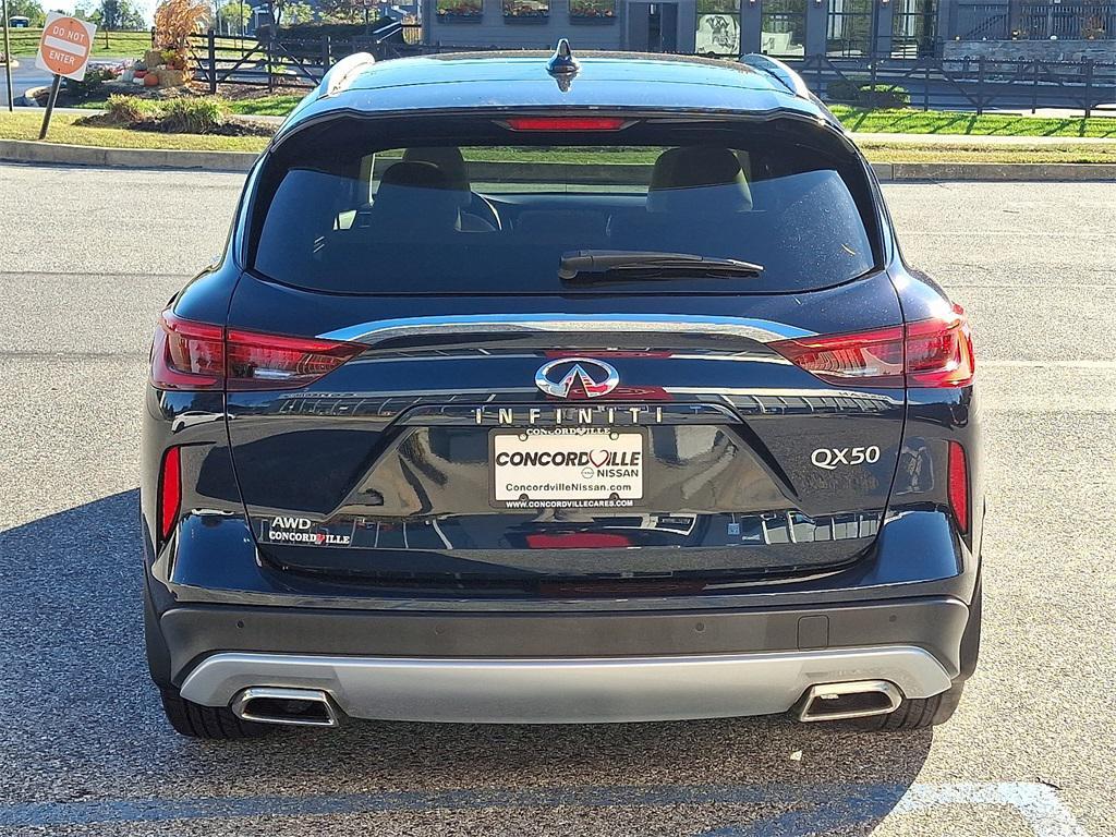 used 2021 INFINITI QX50 car, priced at $23,977