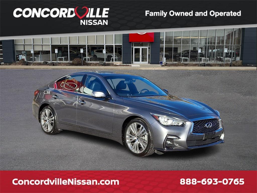 used 2021 INFINITI Q50 car, priced at $28,500