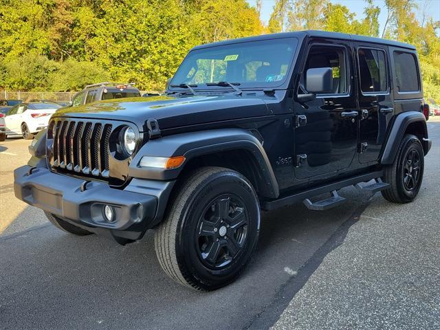 used 2021 Jeep Wrangler Unlimited car, priced at $29,827