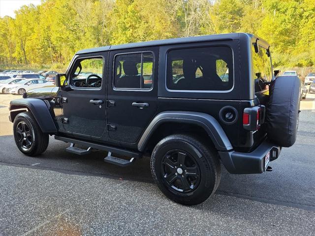 used 2021 Jeep Wrangler Unlimited car, priced at $29,827