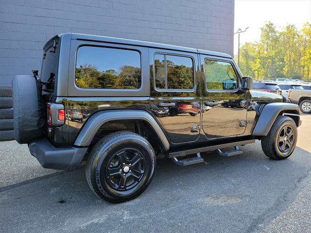 used 2021 Jeep Wrangler Unlimited car, priced at $29,827