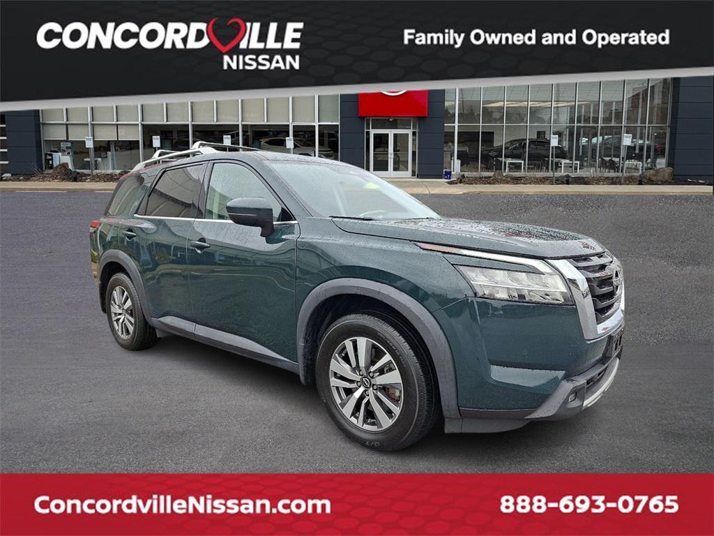used 2022 Nissan Pathfinder car, priced at $27,988