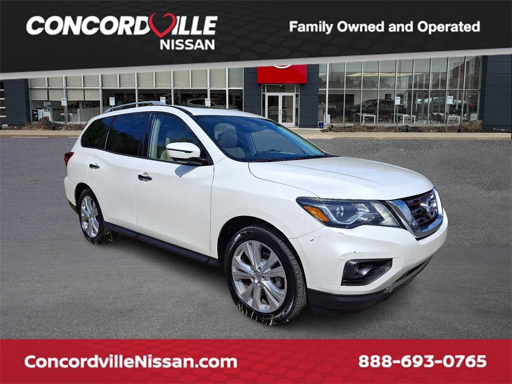 used 2018 Nissan Pathfinder car, priced at $15,000
