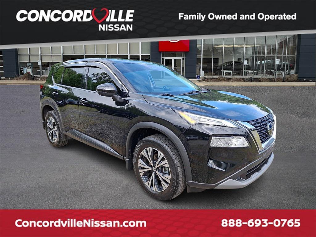 used 2021 Nissan Rogue car, priced at $20,000