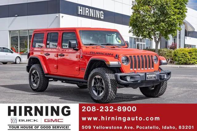 used 2021 Jeep Wrangler Unlimited car, priced at $37,967