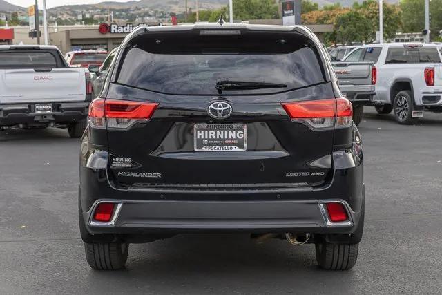used 2017 Toyota Highlander car, priced at $28,500