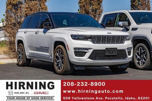 used 2022 Jeep Grand Cherokee 4xe car, priced at $39,900