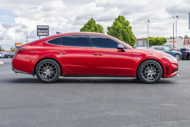 used 2021 Hyundai Sonata car, priced at $19,850