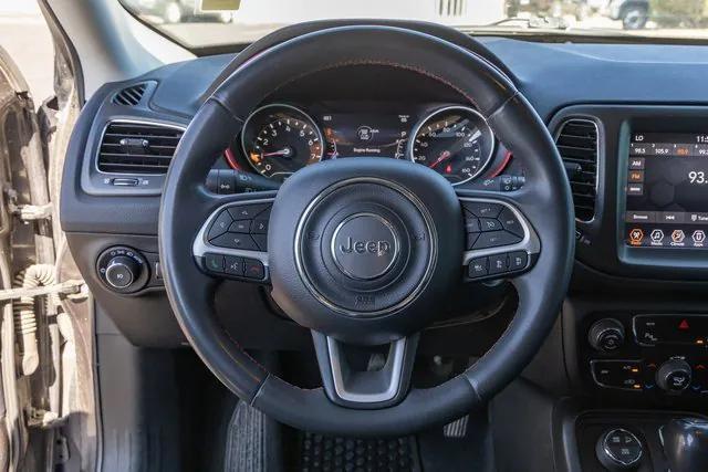 used 2021 Jeep Compass car, priced at $18,596