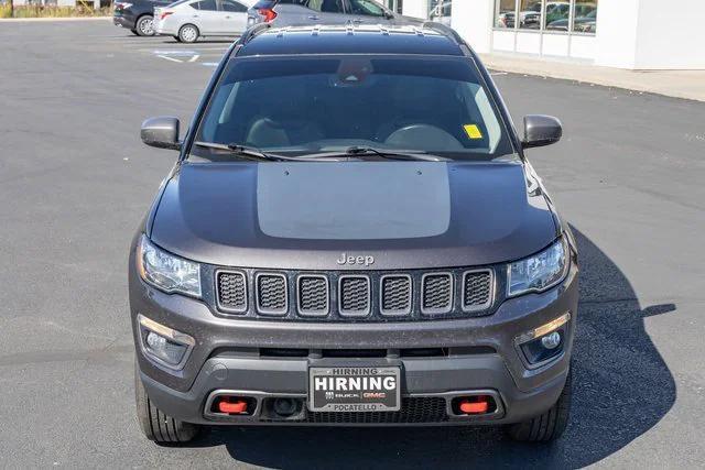 used 2021 Jeep Compass car, priced at $18,596