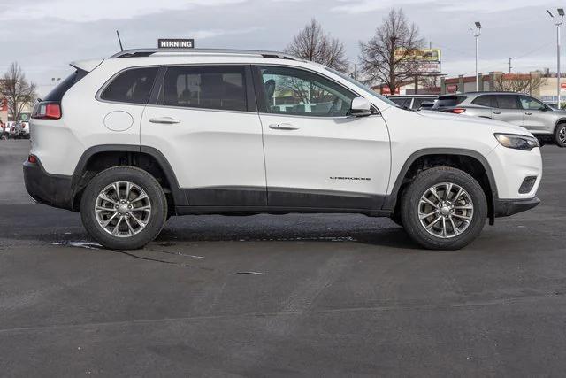 used 2021 Jeep Cherokee car, priced at $17,425