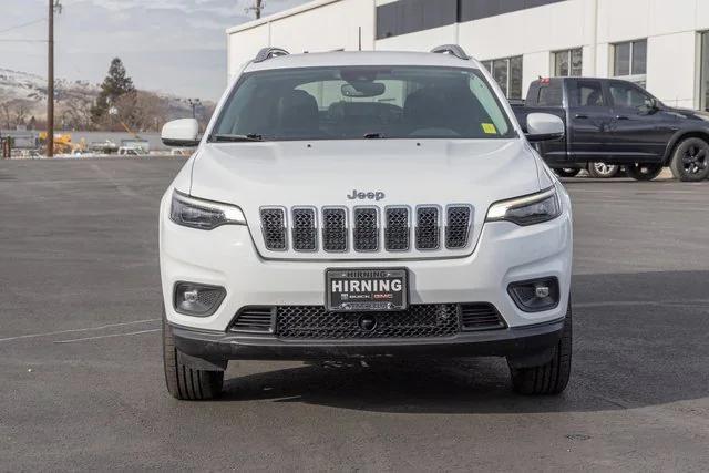 used 2021 Jeep Cherokee car, priced at $20,515