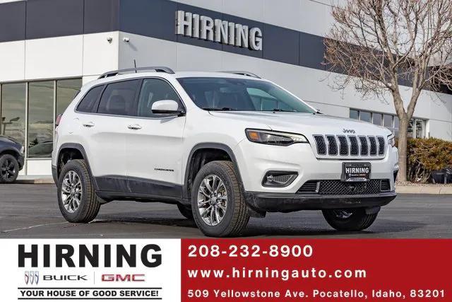 used 2021 Jeep Cherokee car, priced at $20,945