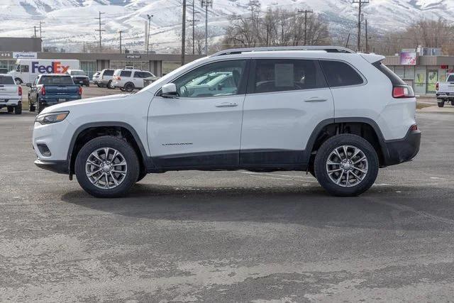 used 2021 Jeep Cherokee car, priced at $17,425