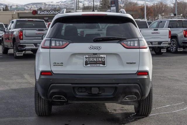 used 2021 Jeep Cherokee car, priced at $17,425