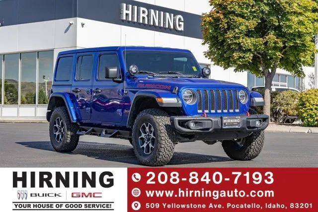 used 2020 Jeep Wrangler Unlimited car, priced at $37,900