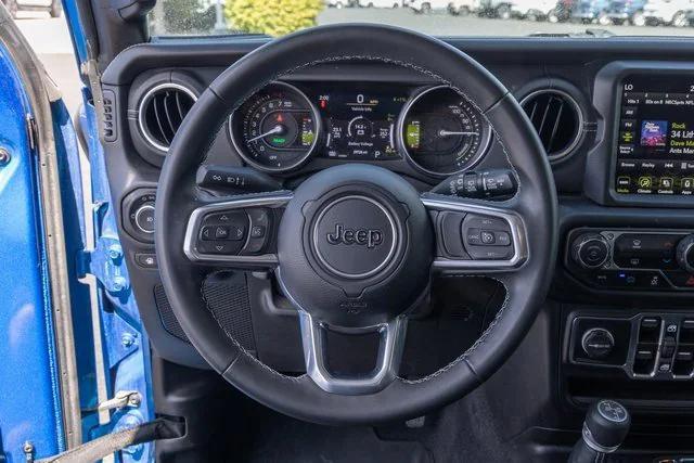used 2022 Jeep Wrangler Unlimited 4xe car, priced at $34,900