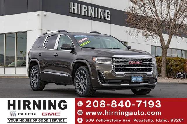 used 2020 GMC Acadia car, priced at $29,900