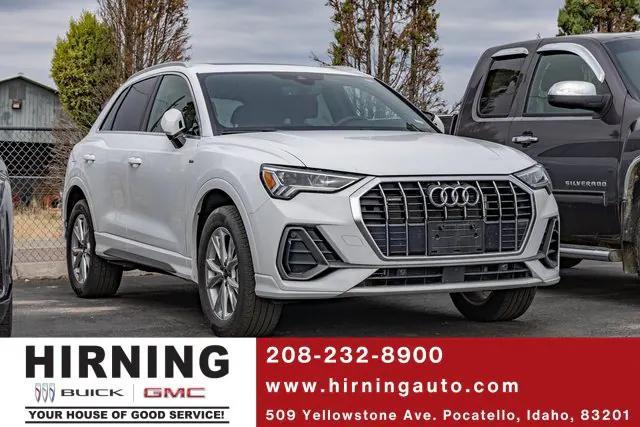 used 2024 Audi Q3 car, priced at $33,750