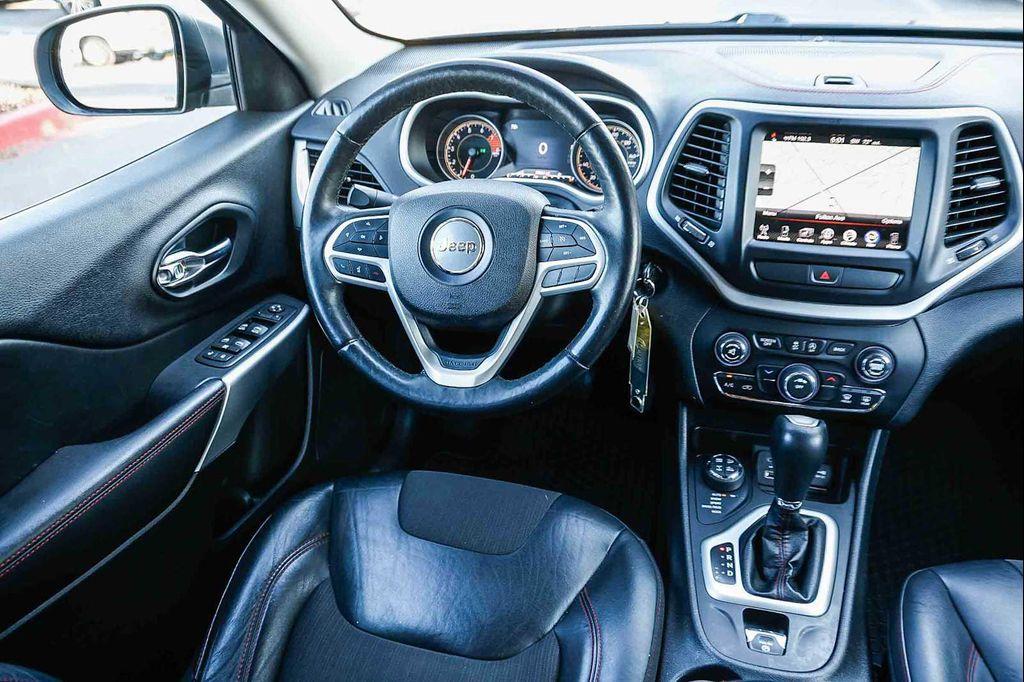 used 2017 Jeep Cherokee car, priced at $17,911