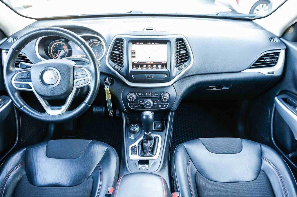 used 2017 Jeep Cherokee car, priced at $17,911
