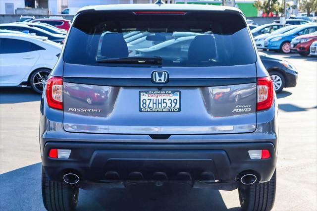 used 2021 Honda Passport car, priced at $25,834