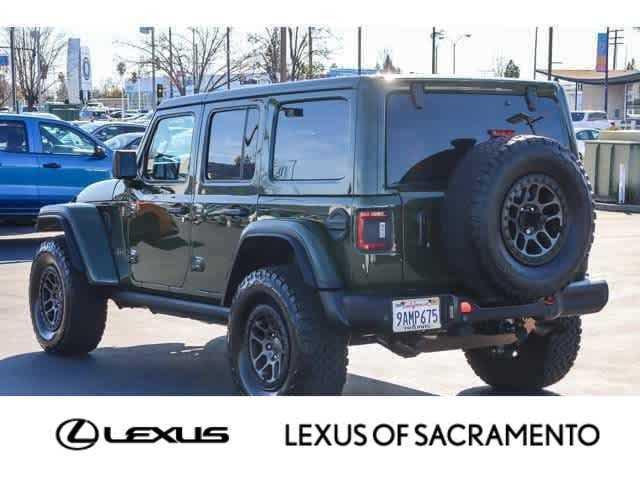 used 2022 Jeep Wrangler Unlimited car, priced at $58,675