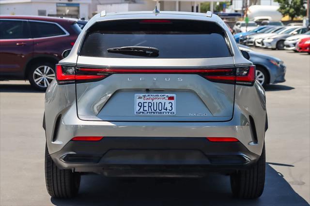 used 2023 Lexus NX 250 car, priced at $34,272