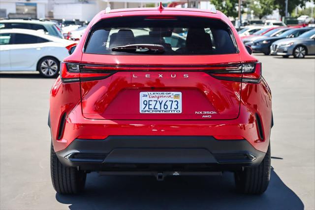used 2023 Lexus NX 350h car, priced at $42,992