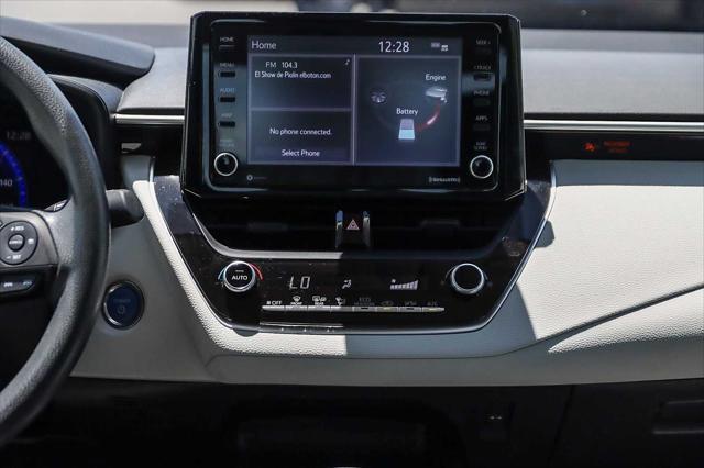 used 2022 Toyota Corolla Hybrid car, priced at $25,451