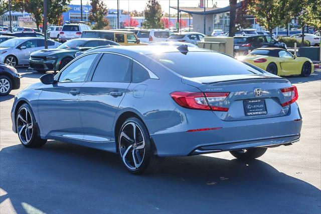 used 2022 Honda Accord Hybrid car, priced at $29,681