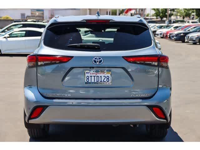 used 2021 Toyota Highlander Hybrid car, priced at $39,491